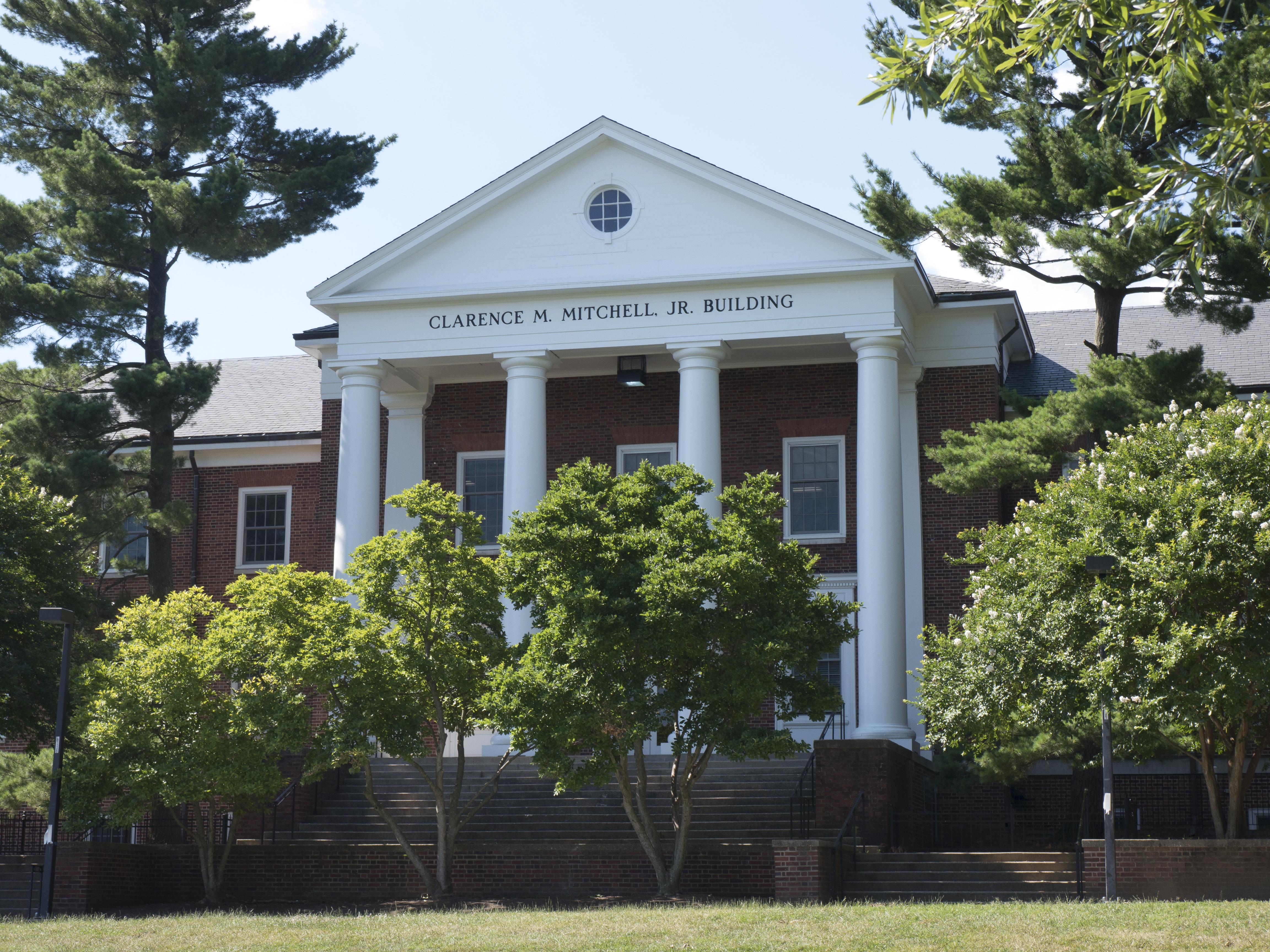 Front of Mitchell Building